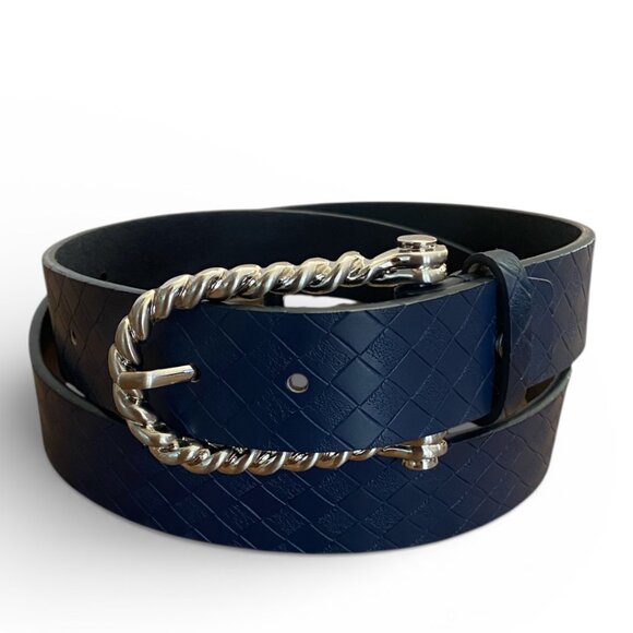 Hannah Childs Woven Emboss Belt